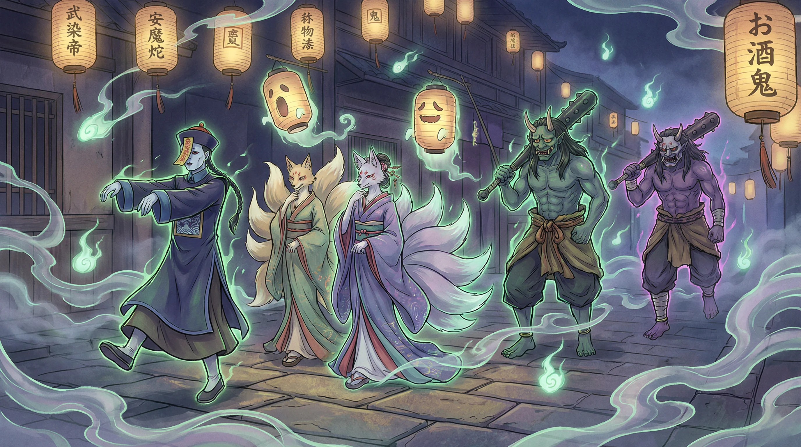 百鬼夜行 - 父爱如山动漫无删减版百度云 中日鬼怪动漫